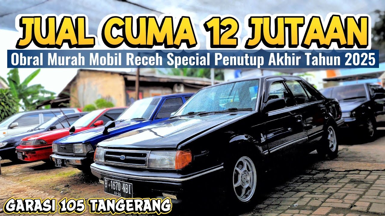 Jual 12 Jutaan aja.. Mobil Murah Harga receh kondisi Rapih Obral Special Akhir Tahun di Garasi 105 