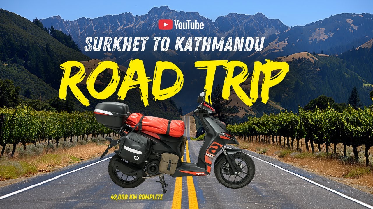 &ldquo;600KM Solo Scooter Ride Across Nepal | Surkhet to Kathmandu on Aprilia SR 150&rdquo;