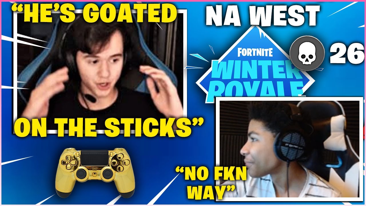 BUGHA HOSTED Unknown & Shocked After He Did This On WEST SERVER! (Fortnite Winter Royale)