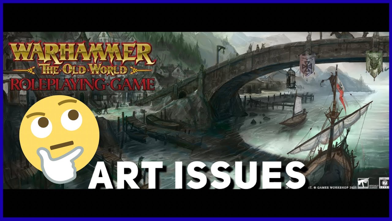 Warhammer The Old World RPG — Проблемы с искусством