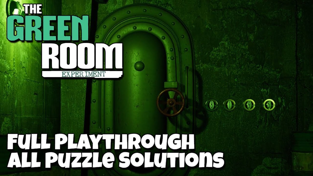 The Green Room Experiment | Episode 1 | Full Walkthrough with All Puzzle Solutions