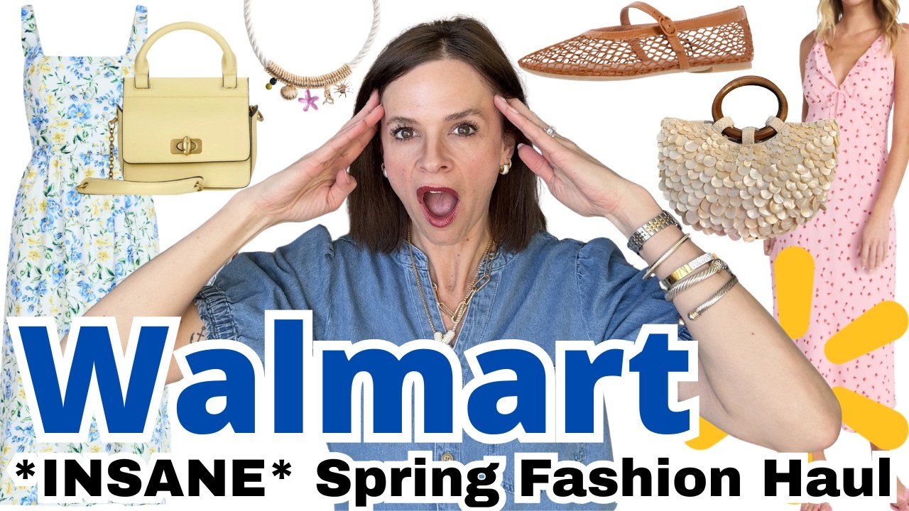 Весенняя примерка в Walmart | Новая обувь, топы и недорогие платья! (А еще обязательное пляжное о...