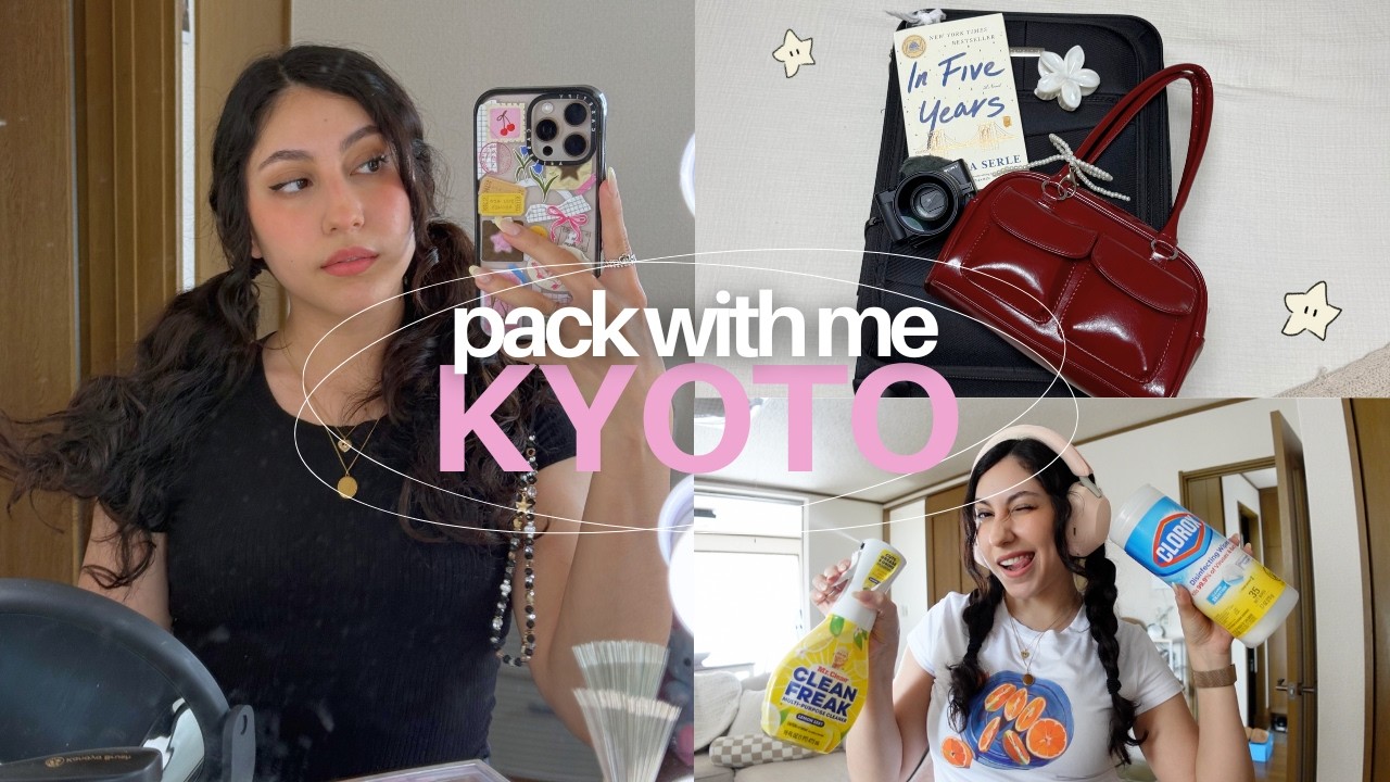 PACK WITH ME FOR KYOTO 🍡