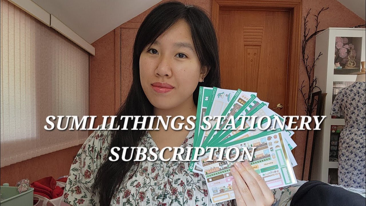 SUMLILTHINGS STATIONERY SUBSCRIPTION REVIEW