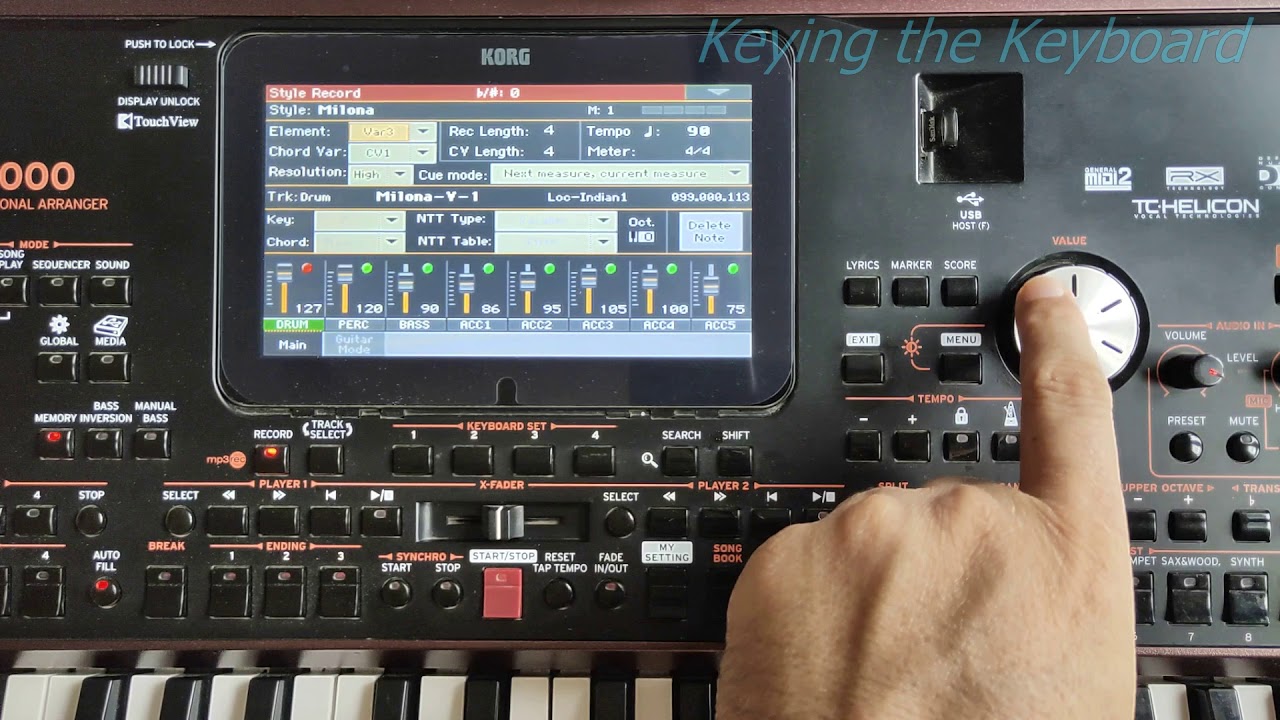Adding western variation to tabala style in Telugu Language
