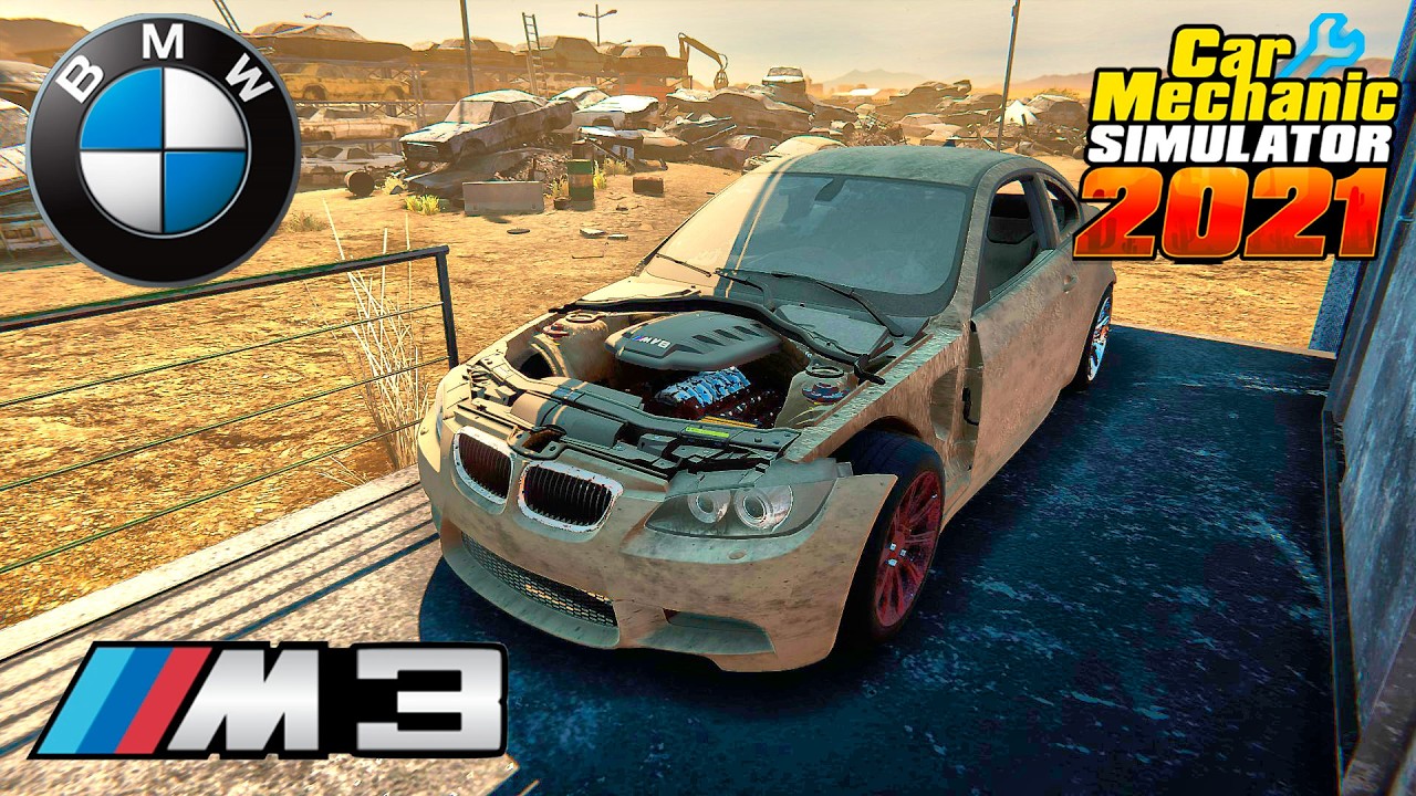 BMW M3 E92 restoration - Car Mechanic Simulator 2021