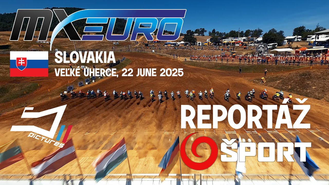 EMX65 / EMX85 / EMX WOMEN EUROPEAN CHAMPIONSHIP 2025 SLOVAKIA - Reportáž TV JOJ