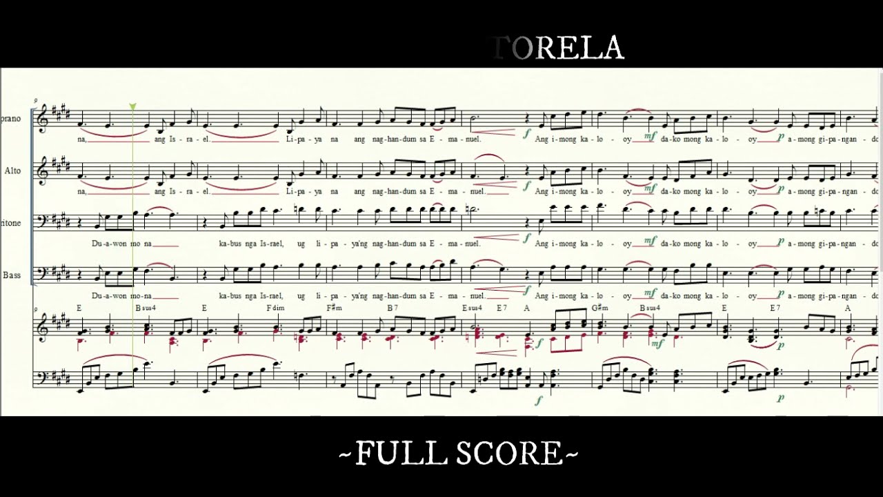 DUMUOL KA - Pastorela Kyrie (FULL SCORE)