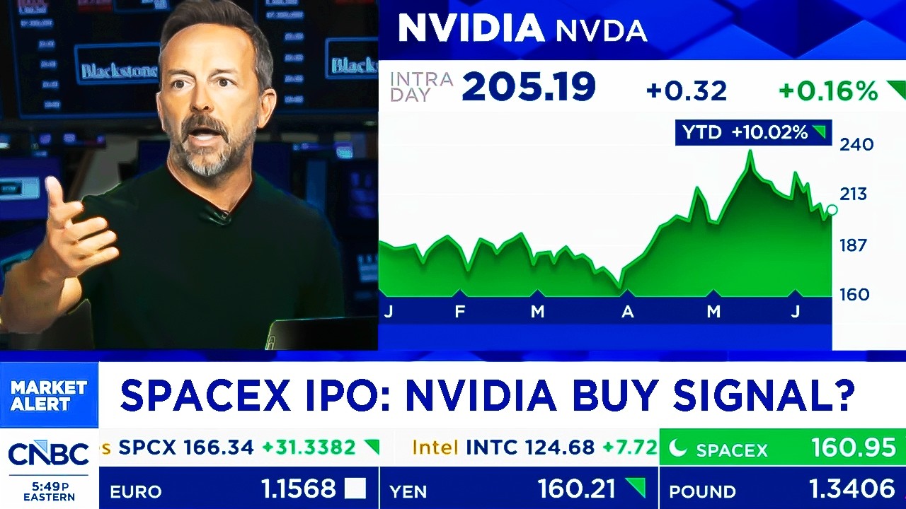 Новости о курсе акций NVIDIA и IPO SpaceX сегодня &mdash; Обновление по NVDA