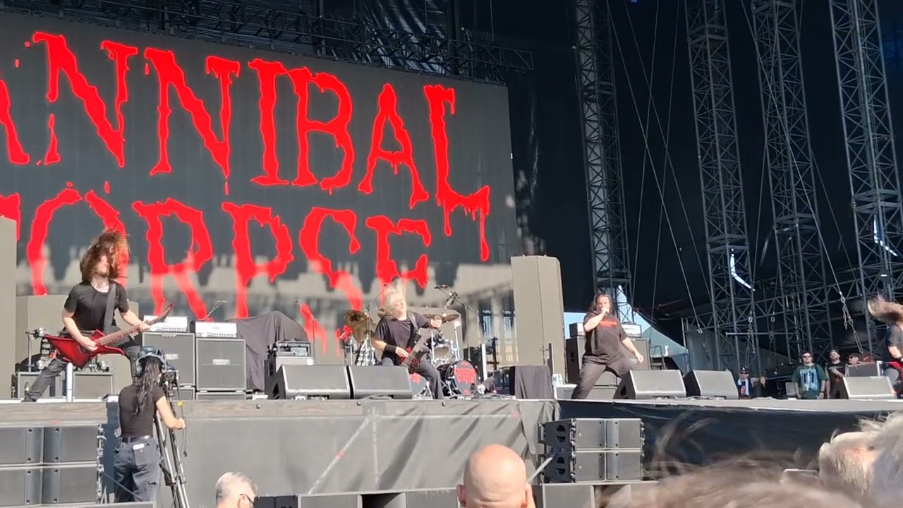 Cannibal Corpse Scourge Of Iron Live Louder Than Life 2025
