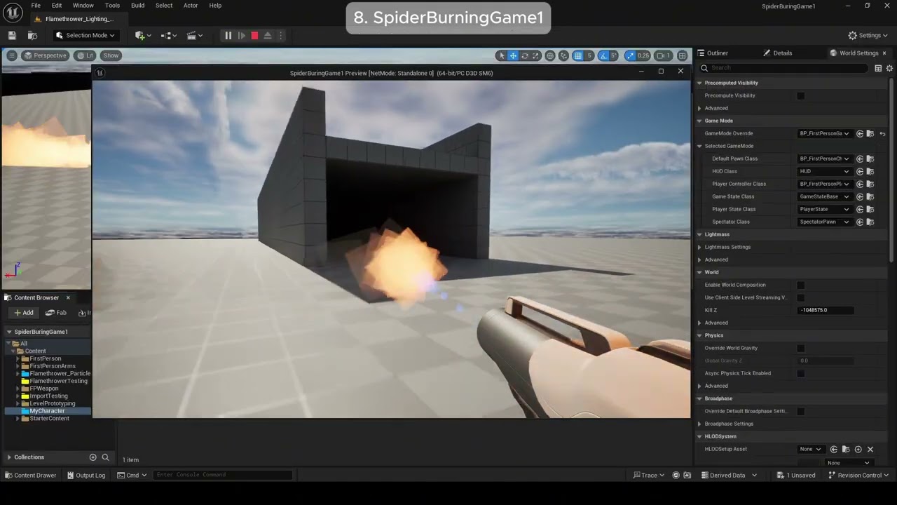 My Game Dev Work From 2024-2025