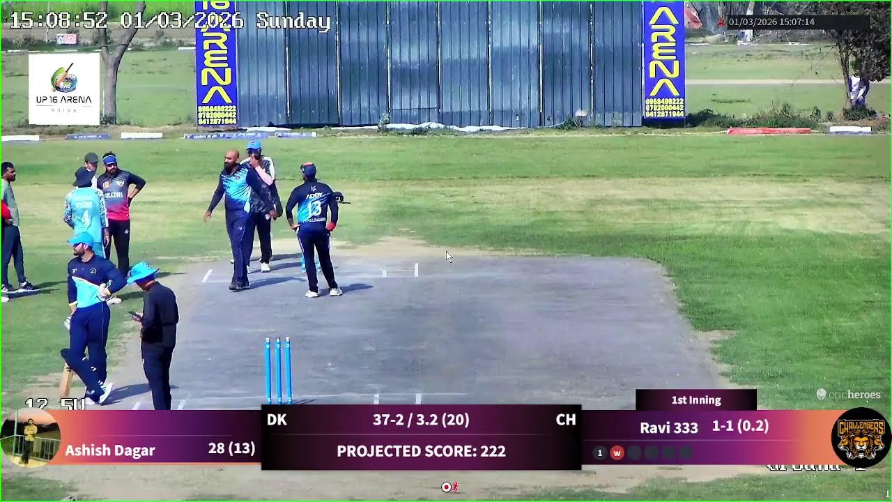 UP16 NOIDA SUPER KINGS CRICKET VS  VIKINGS 1ST MARC 2026 NOIDA || LIVE STREAM