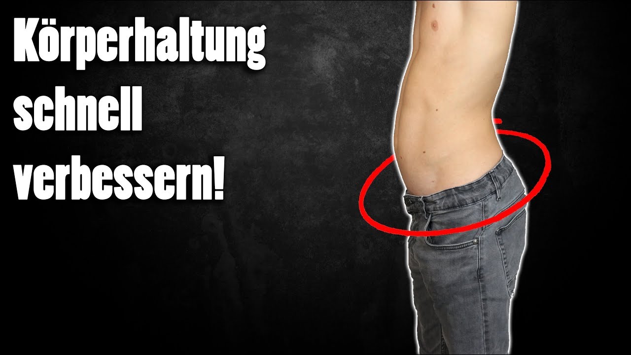 SO WIRST DU DEIN HOHLKREUZ LOS | Nach vorne gekipptes Becken korrigieren!