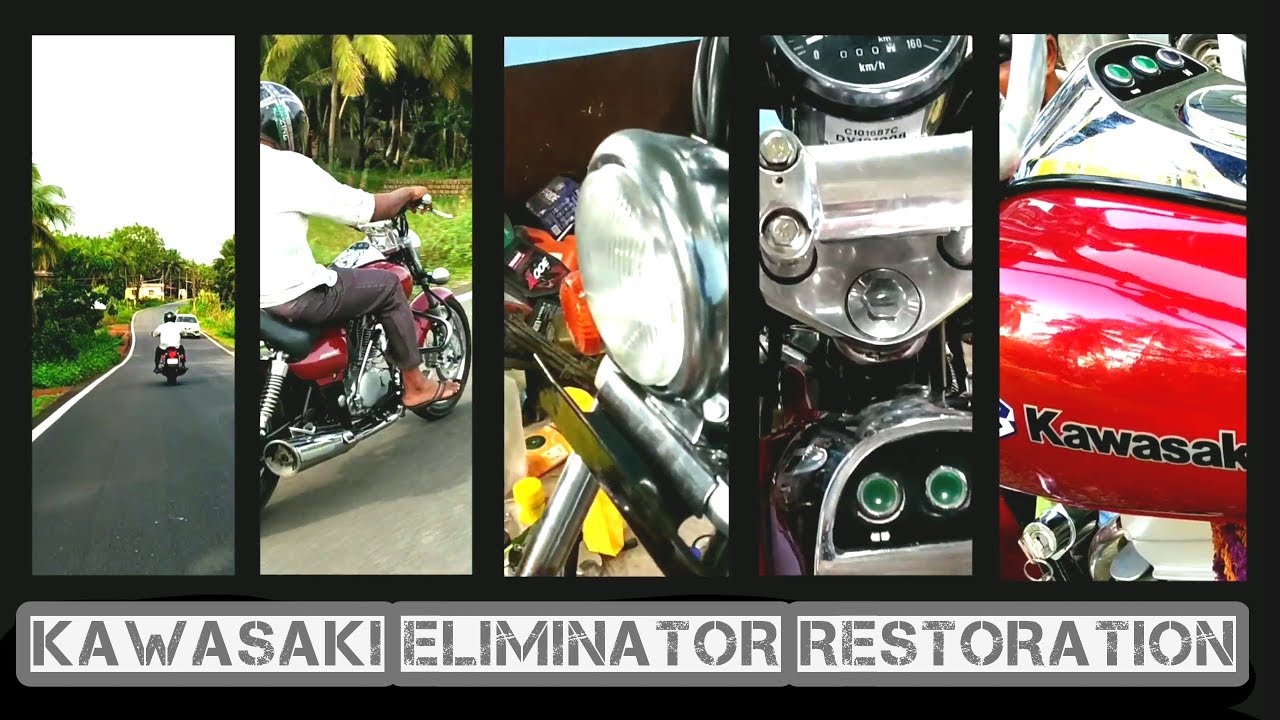 Kawasaki Eliminator Restoration | Kawasaki Eliminator Review | Eliminator Painting Restoration |