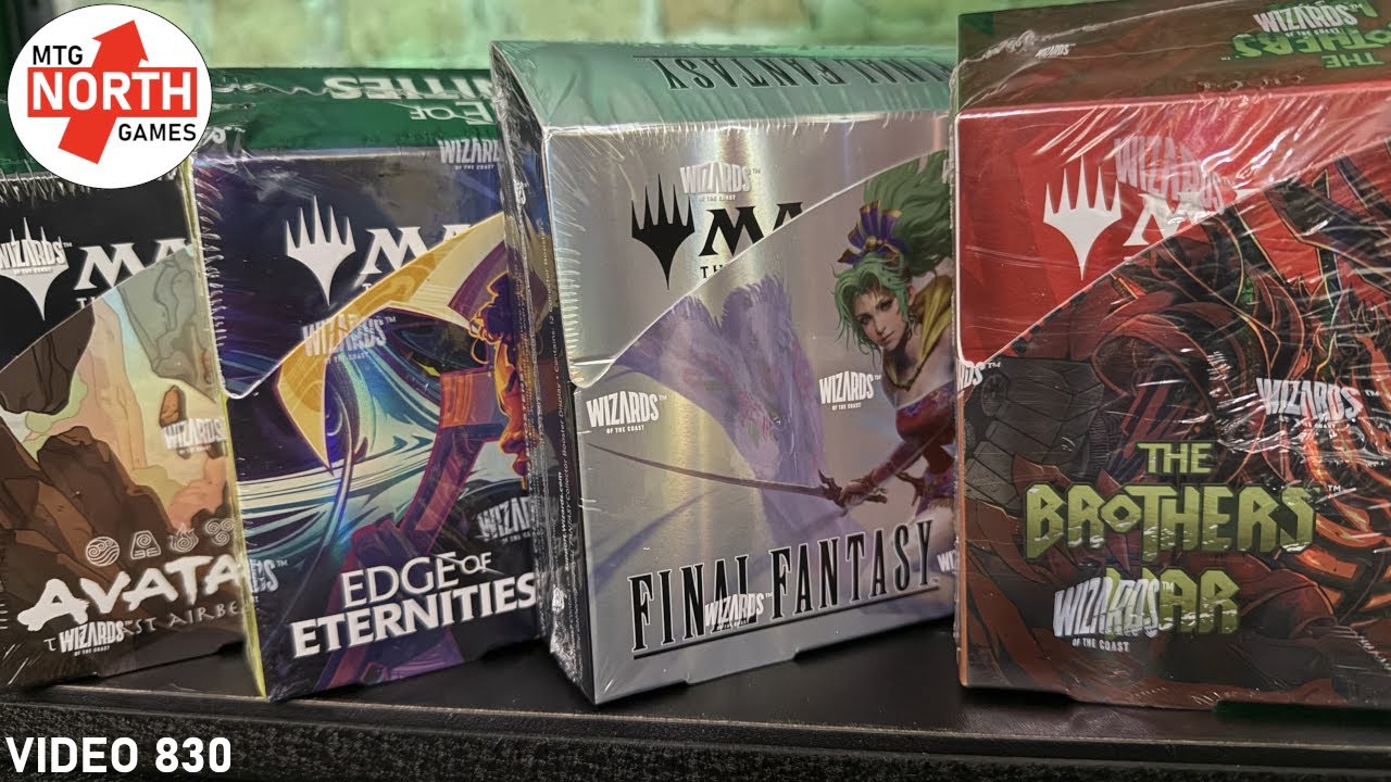 Открытие коллекционной коллекции MTG и указание цены! Аватар, Final Fantasy, EoE, BRO!