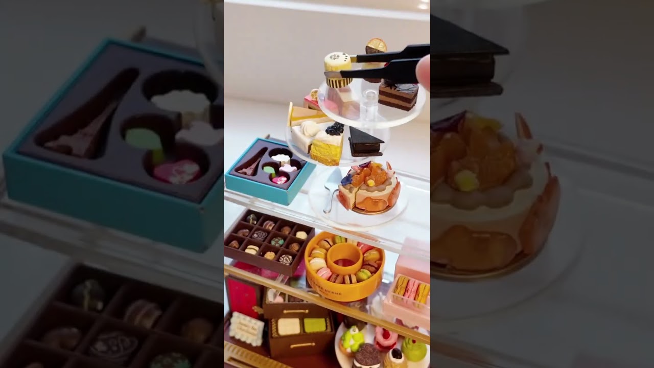 Miniature Bakery Scene: Re-Ment MegaHouse DIY Craft