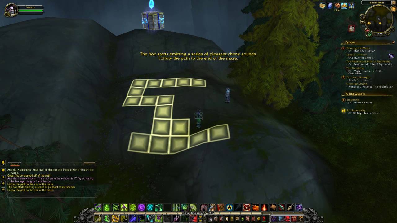 World of Warcraft Enigmatic Stormheim Legion World Quest Guide