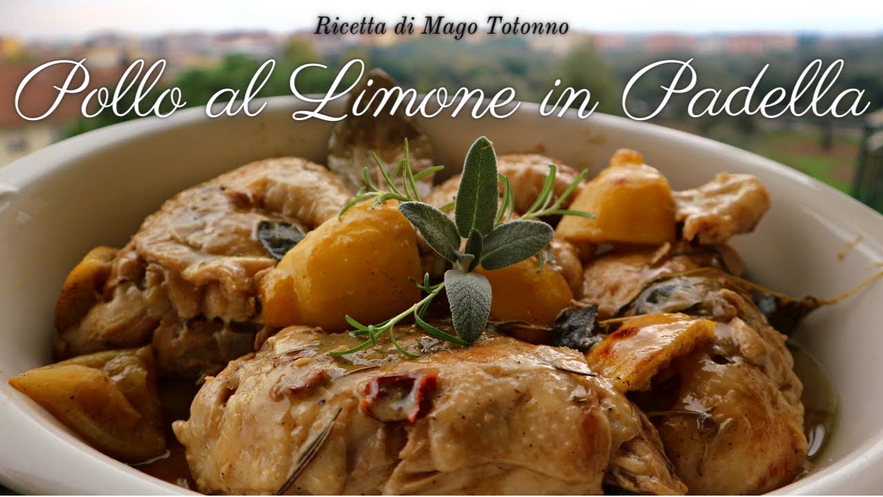 POLLO AL LIMONE IN PADELLA - Ricetta Facile