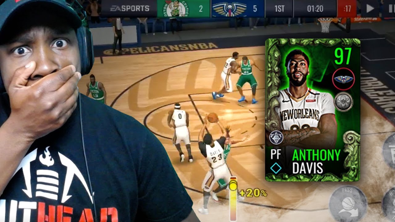 97 OVR ANTHONY DAVIS SHOOTING FADEAWAY 3-POINTERS! NBA Live Mobile 19 Season 3 Ep. 16