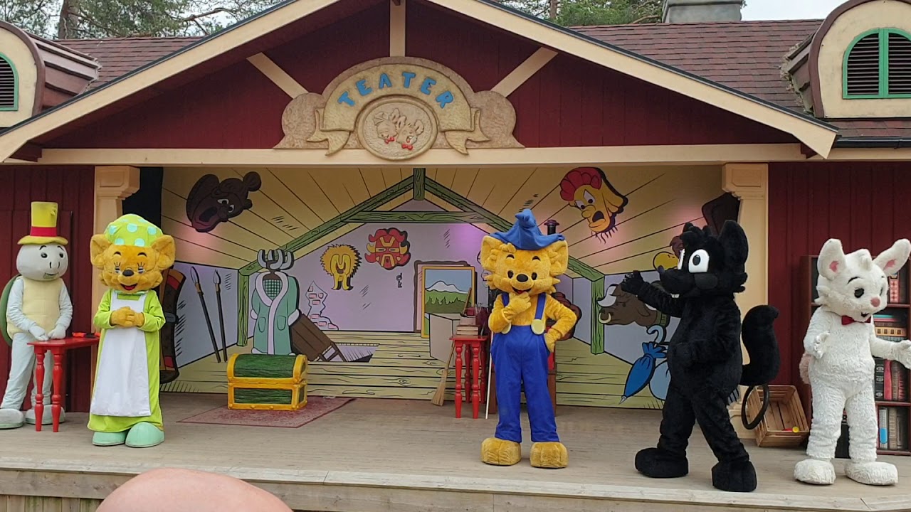 Bamse på Kolmården - Bamse och den hemliga kistan - Bamses värld - Bamseland