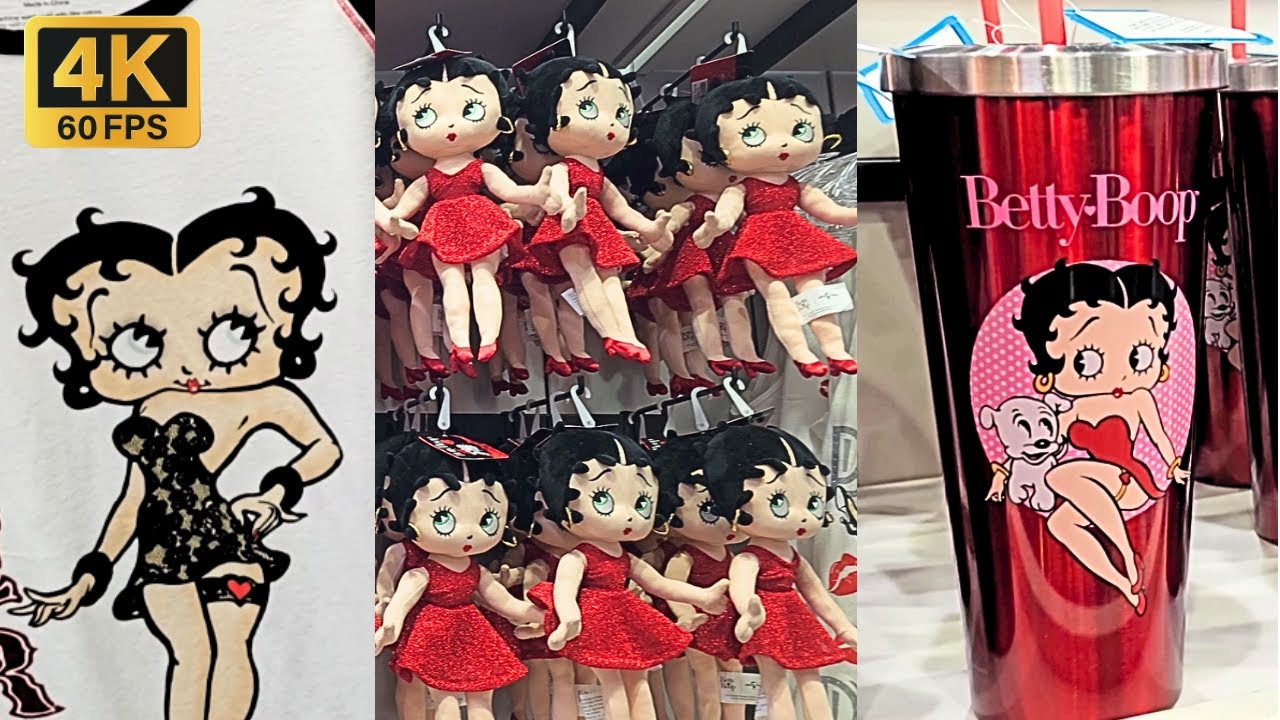Официальный магазин Betty Boop (полный тур 4K) – Universal Studios Florida – 15 августа 2023 г.
