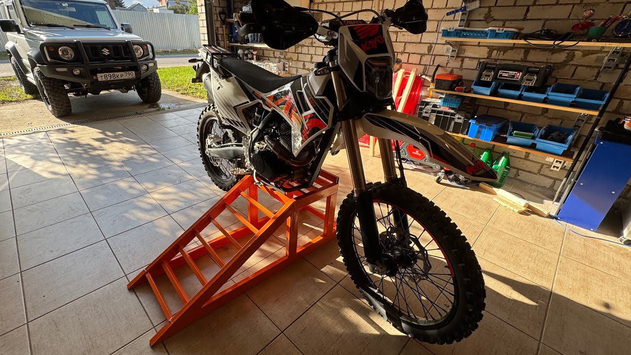 Kayo K3 регулировка цепи.