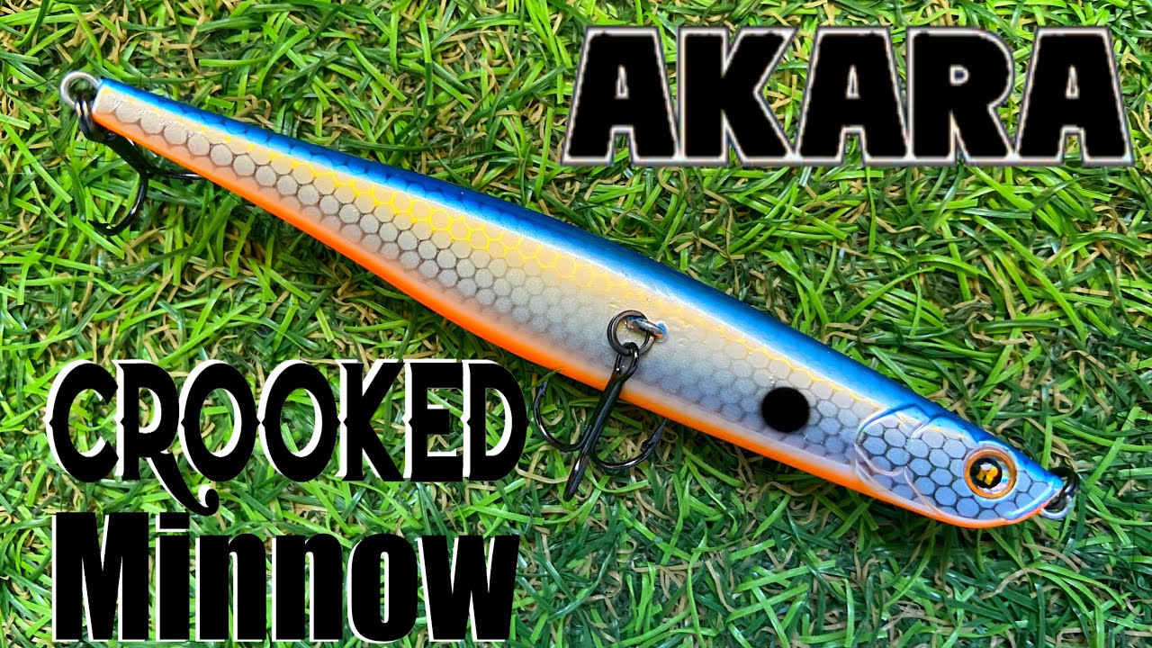Обзор воблера Akara Crooked Minnow 110F по заказу Fmagazin