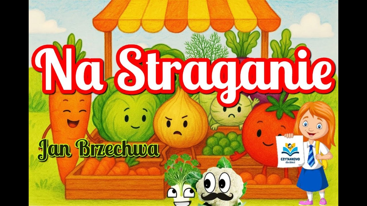 Na straganie -  ilustrowany wiersz Jana Brzechwy z pytaniami