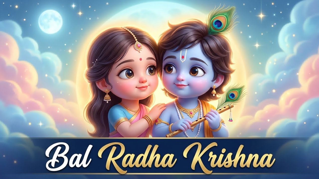 Bal Radha Krishna Bhajan 🌸 | Radhe Shyam Leela | Sweet Devotional Song