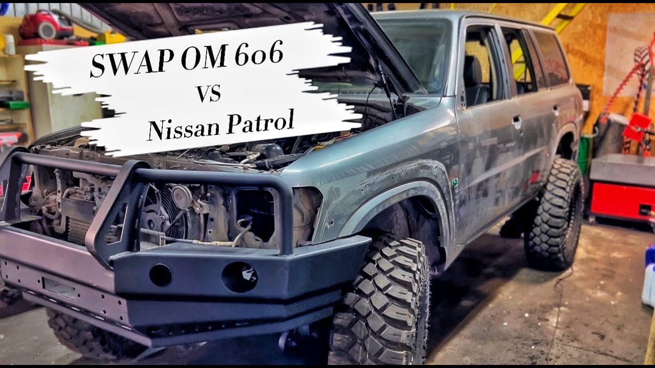 Приступаем к Swap OM 606 в Nissan Patrol!