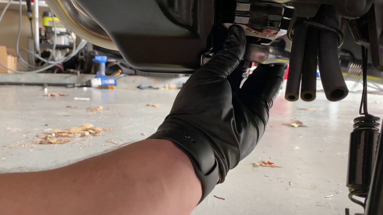 2020 CB650R first oil change