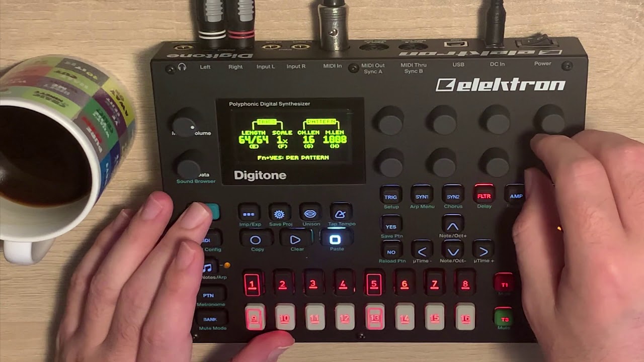 Daily Techno Production: How to make Dub Chords with Elektron Digitone