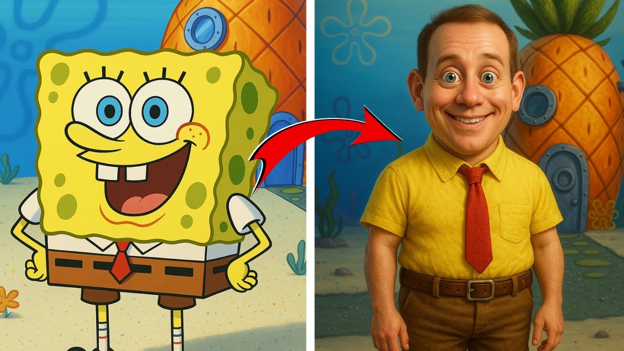 All the SpongeBob characters in real life | You won't believe it!