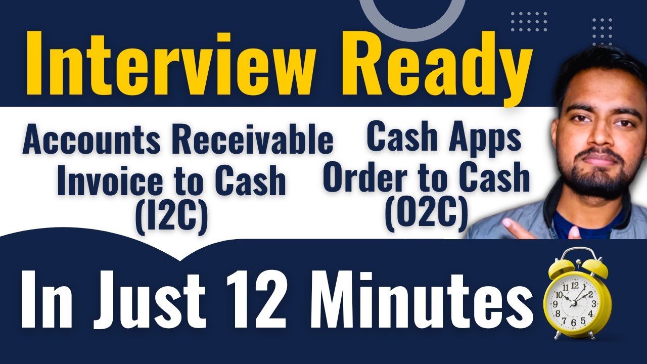 Invoice to Cash Interview Questions and Answers (I2C) | Accounts Receivable | O2C @Corporate Wala ​