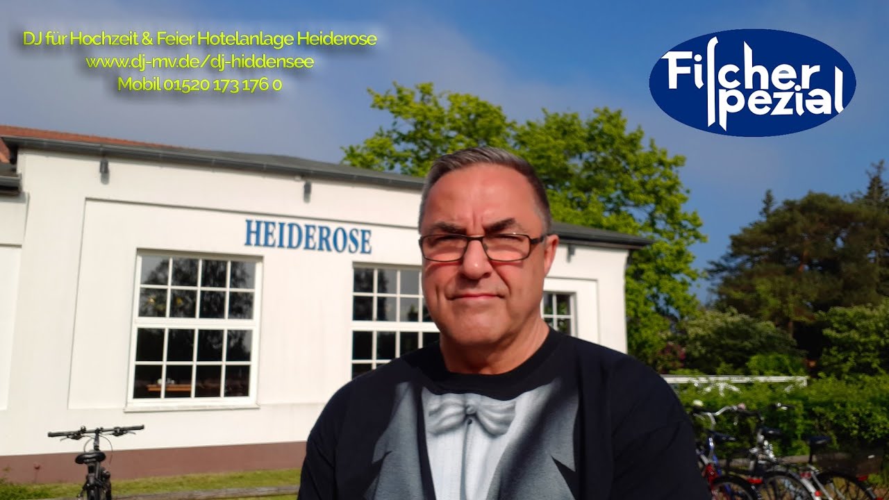 DJ Hiddensee, Hochzeit Hotelanlage Heiderose, DJ Fischer Spezial