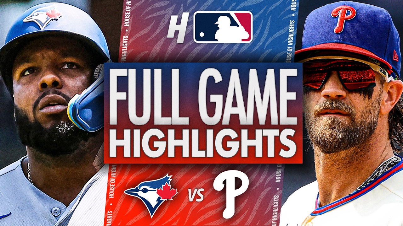Toronto Blue Jays против Philadelphia Phillies &mdash; ЛУЧШИЕ МОМЕНТЫ МАТЧА 🔥 9 августа 2026 г., сезон MLB