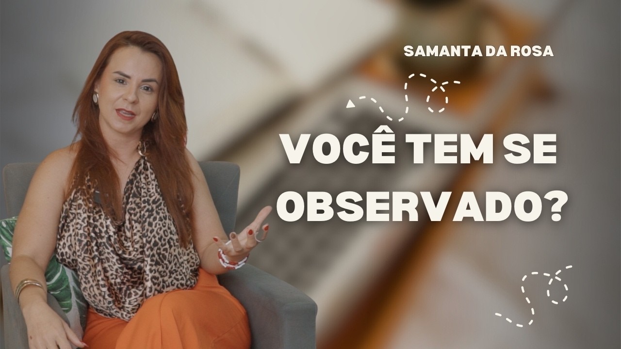 Se você vive no automático, esse vídeo é pra você - Por Samanta Weal