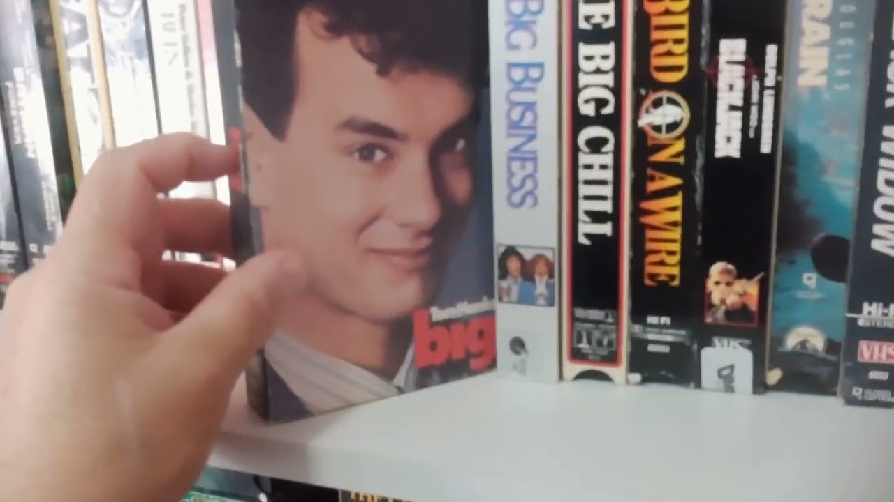 PUTTING MY VHS SHELF IN ORDER PT 1
