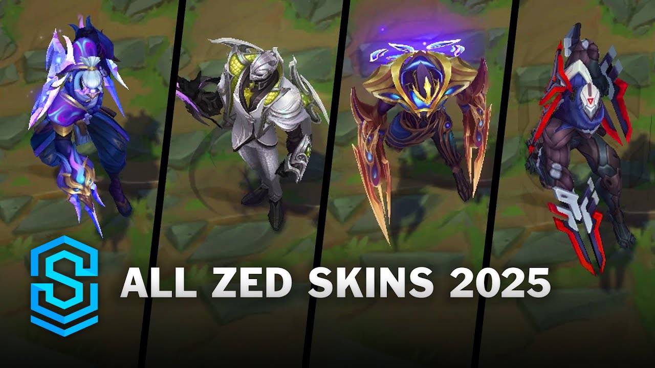 All Zed Skins 2025