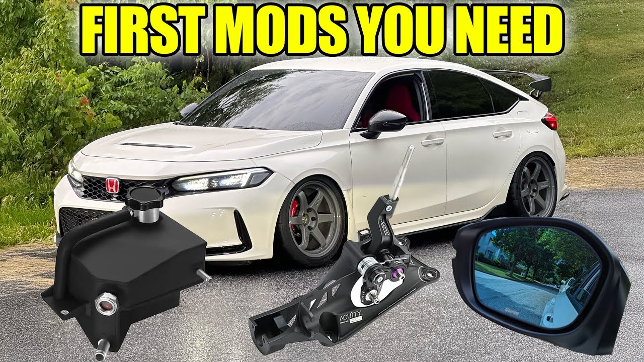 TOP 3 MODS FOR THE  FL5 HONDA CIVIC TYPE R