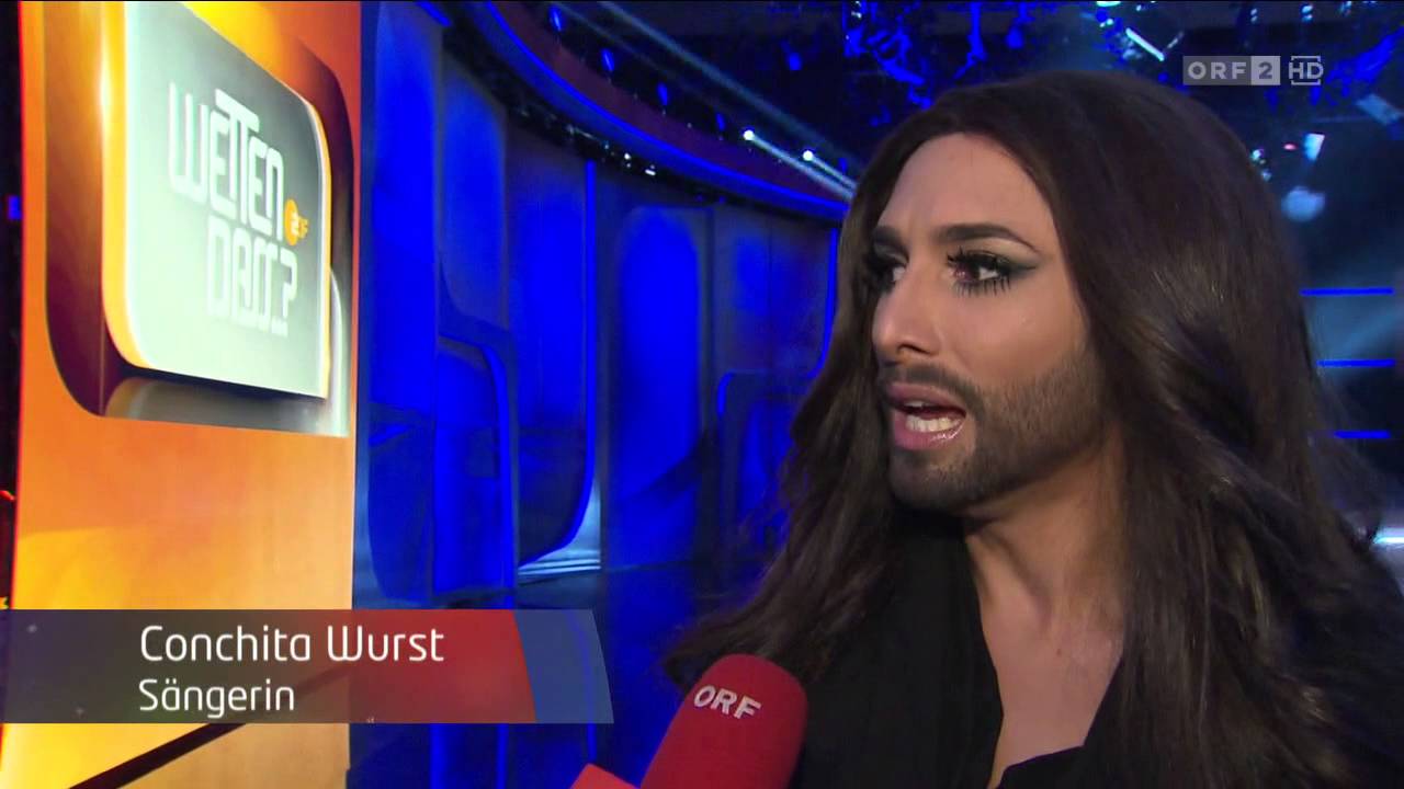 Conchita bei Wetten dass...Generalprobe