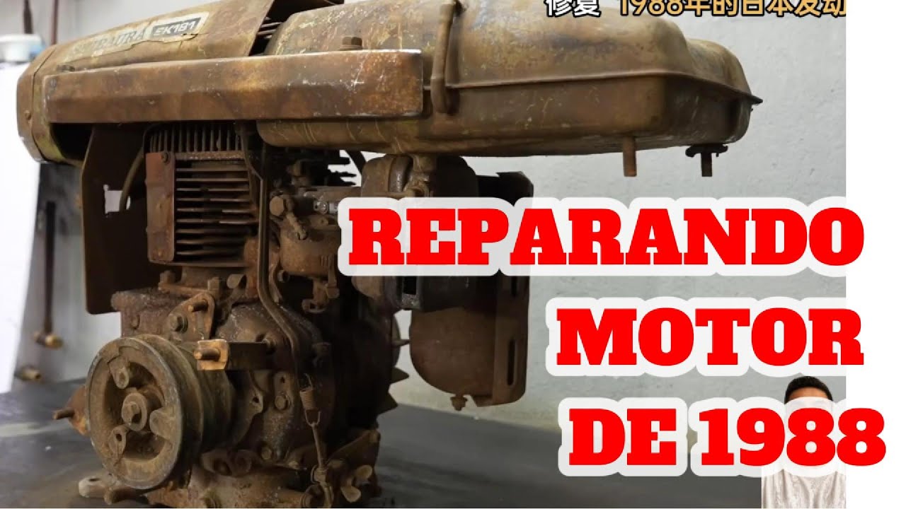 ASI SE REPARA UN MOTOR DE 1988 #eeuu #repairing #motorcycle #funny