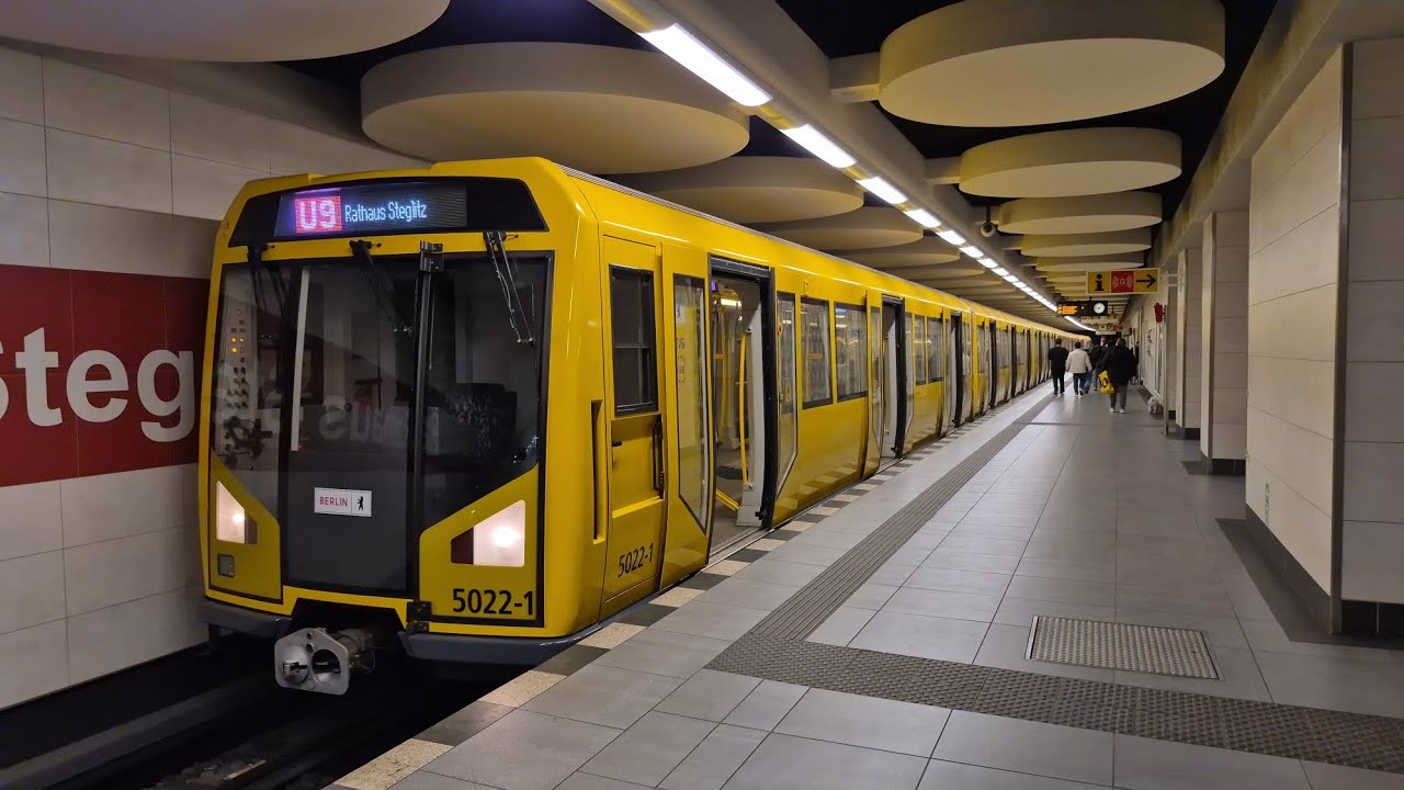 U-Bahn Berlin | Einsetzerfahrt auf der kompletten U9 von Osloer Straße bis Rathaus Steglitz im H97