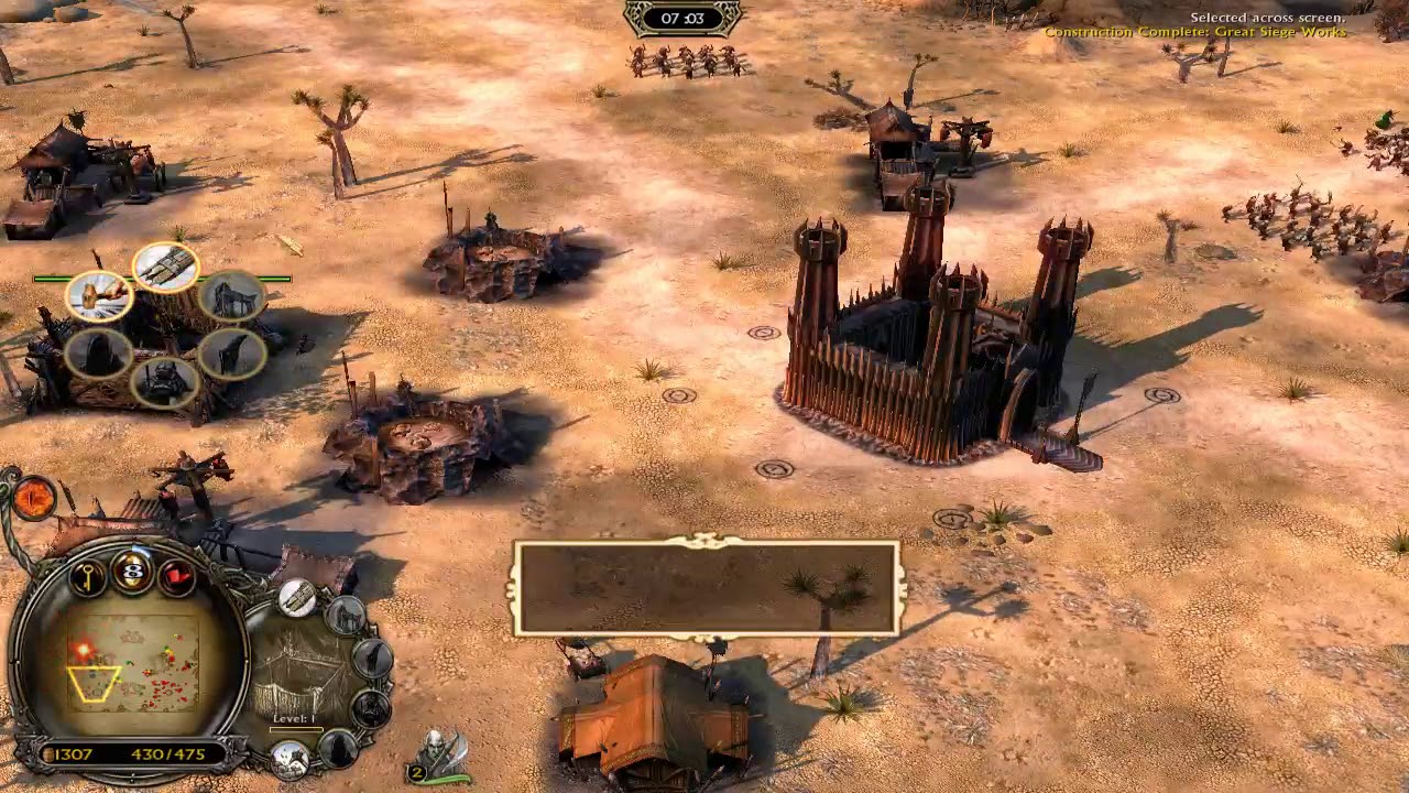 LOTR BFME II ROTWK v8.4.0 2v2 Brutal AI