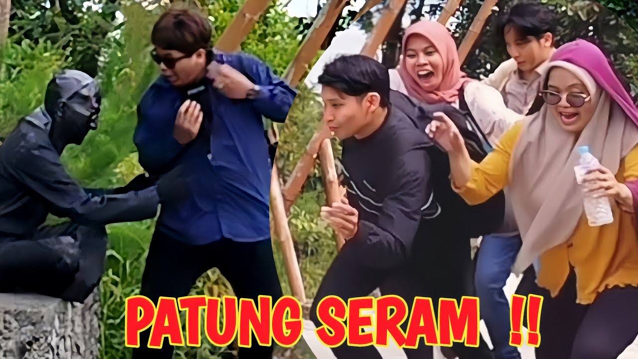 LIHAT Ekspresi Mereka..!! Prank Patung Hidup Indonesia..!! Compilation Statue Prank, Living Statue