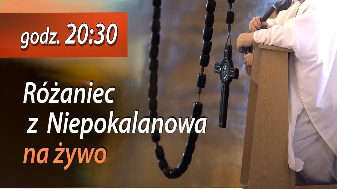 20.02 g.20:30 Różaniec z Niepokalanowa na żywo | NIEPOKALANÓW – kaplica św. Maksymiliana Kolbego