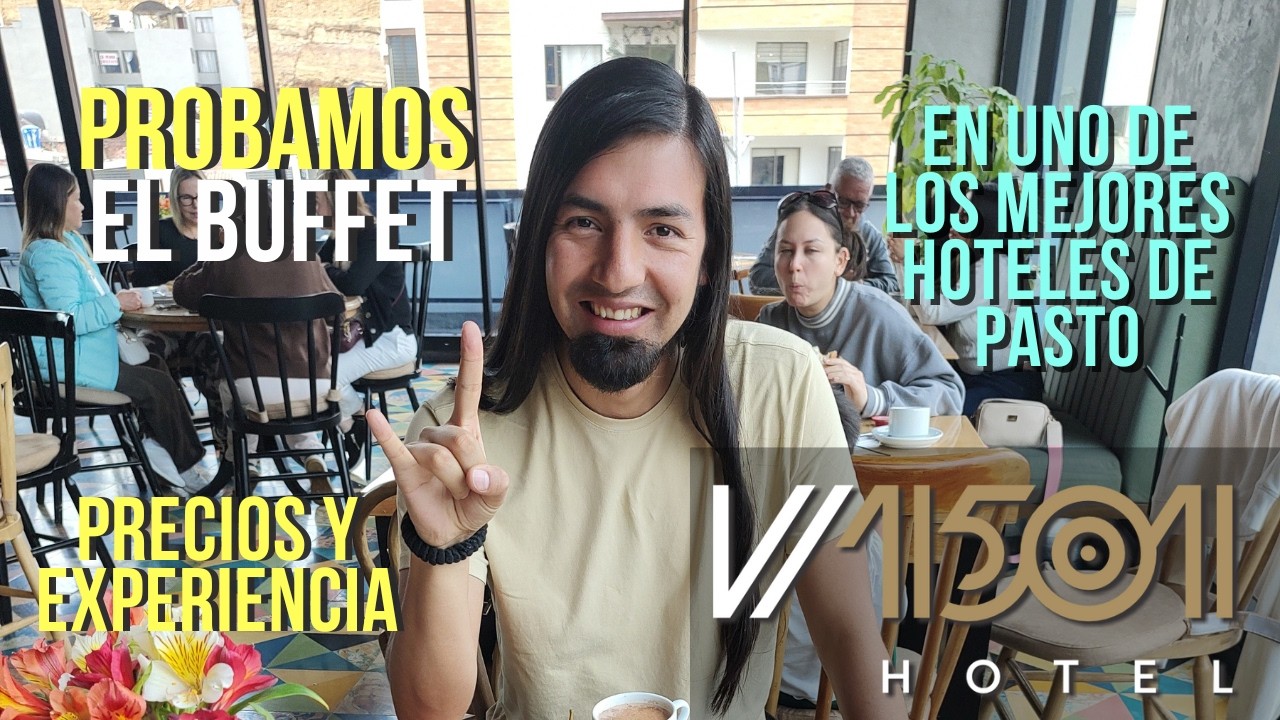🏨🍳 UNO DE LOS MEJORES BUFFETS DE PASTO | Hotel V1501 🇨🇴