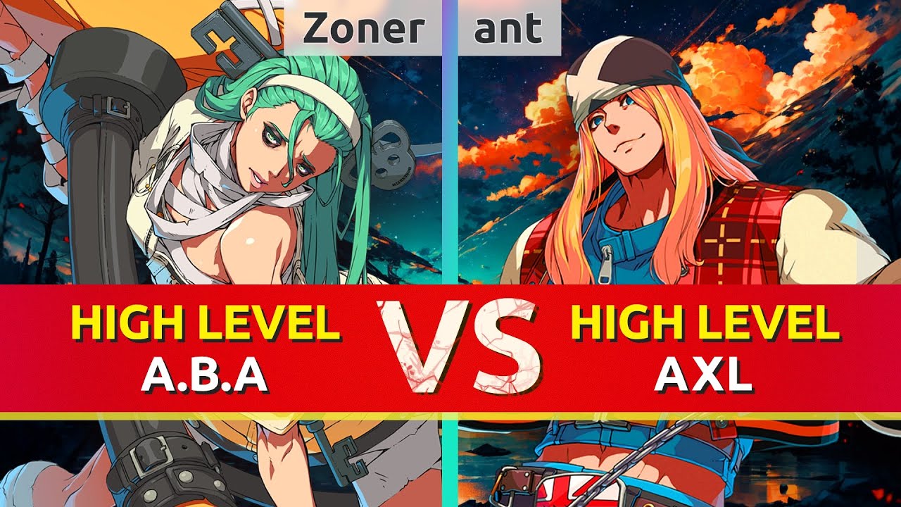 GGST ▰ Zoner | Kshuewhatdamoo (A.B.A) vs ant (Axl). High Level Gameplay