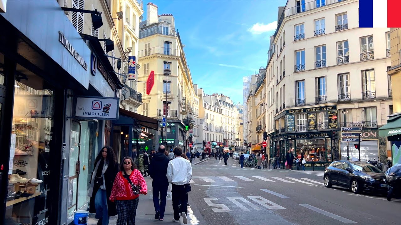 🇫🇷☀️【HDR 4K】Paris Walk - Pigalle to Notre Dame via Les Halles (Feb 2024)