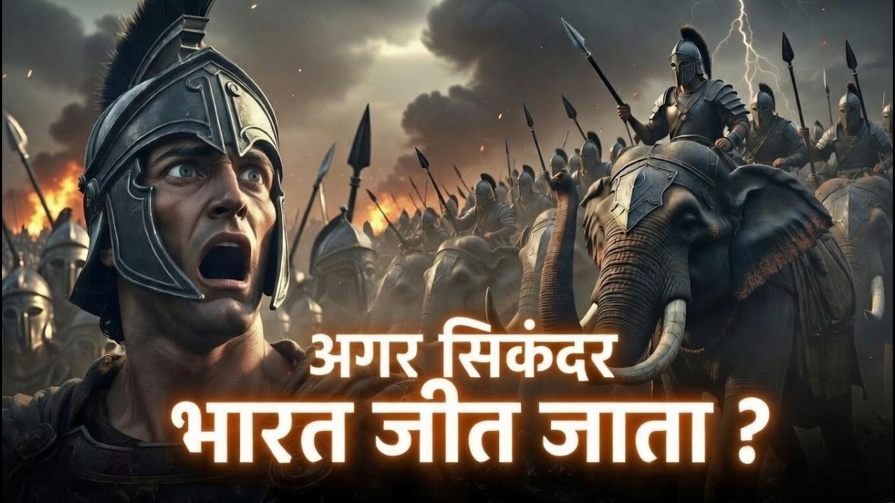 क्या होता अगर सिकंदर महान भारत को जीत लेता? 🌍🚩
